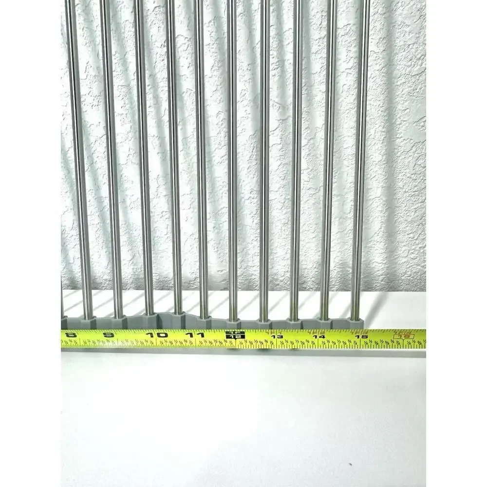 Over The Sink Roll-Up Dish Drying Rack 15 in X 17.7 in